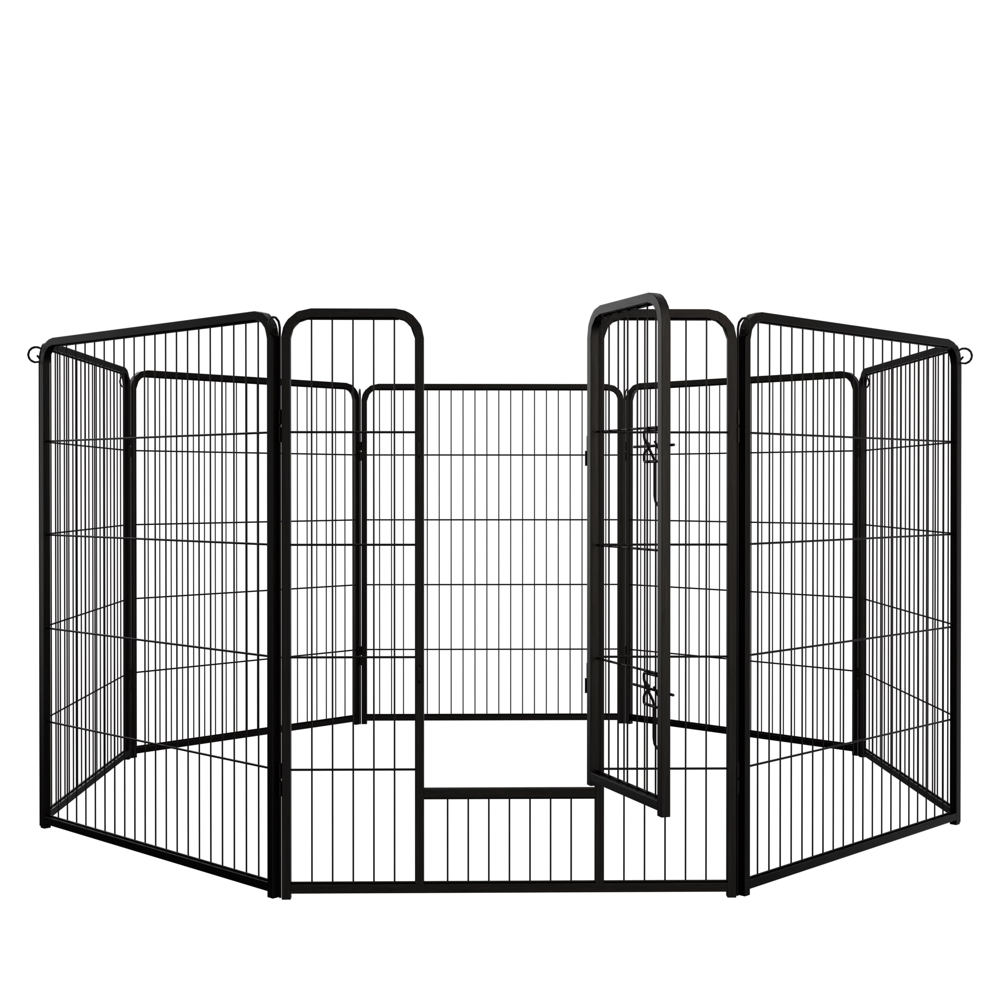 Dog Playpen For Large Medium And Small Dogs Foldable Pet Exercise Pen_voghion.com